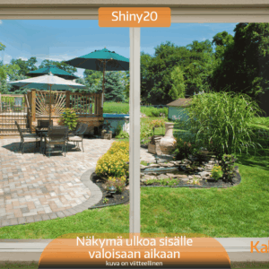 Peilikalvo Shiny20 exterior